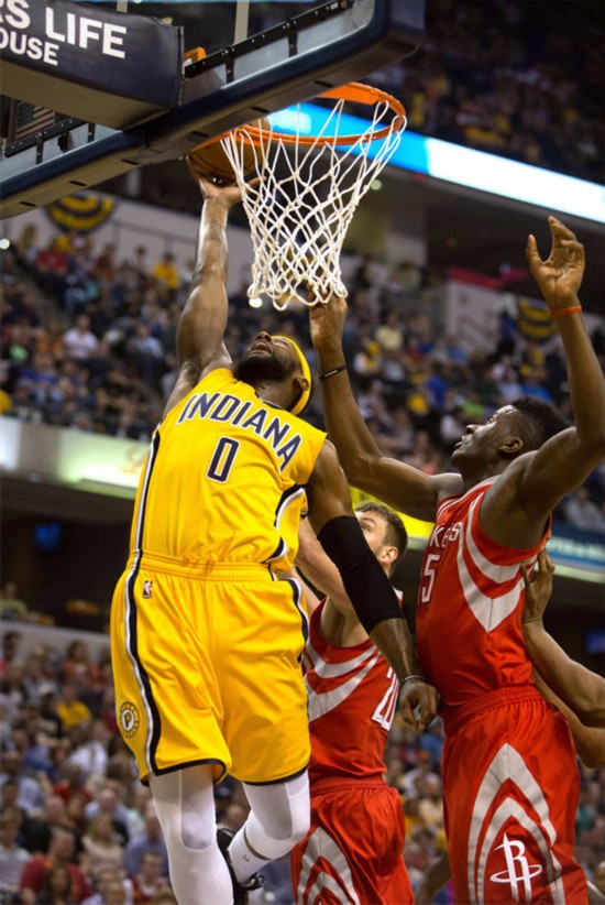 火箭碾压步行者，乔治点燃赛场